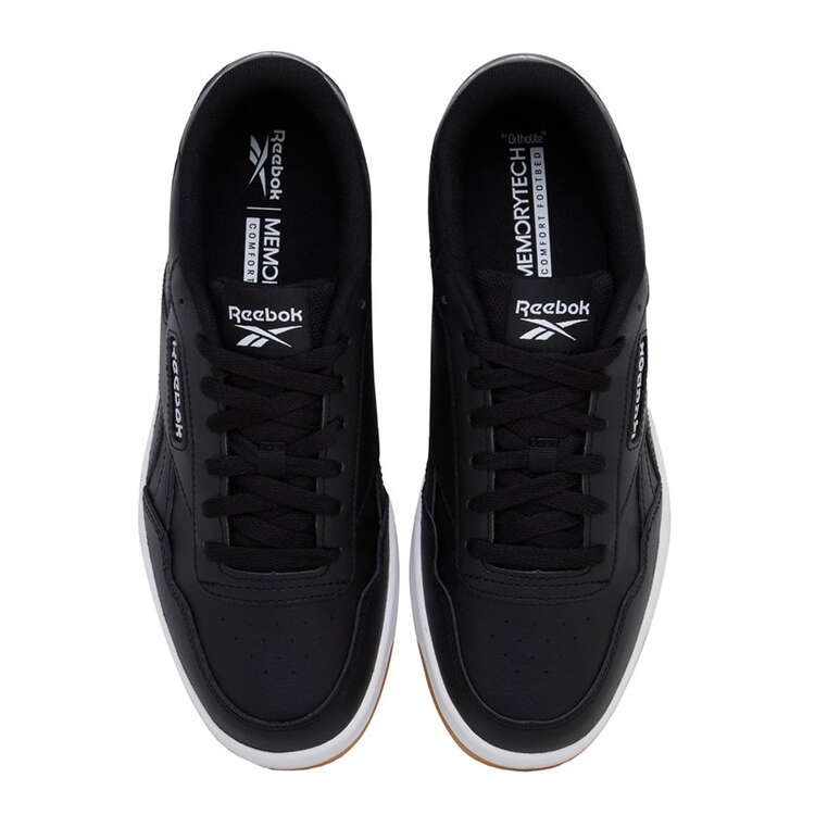 Reebok Court Advance Mens Casual Shoes Black/White US 7, Black/White, rebel_hi-res