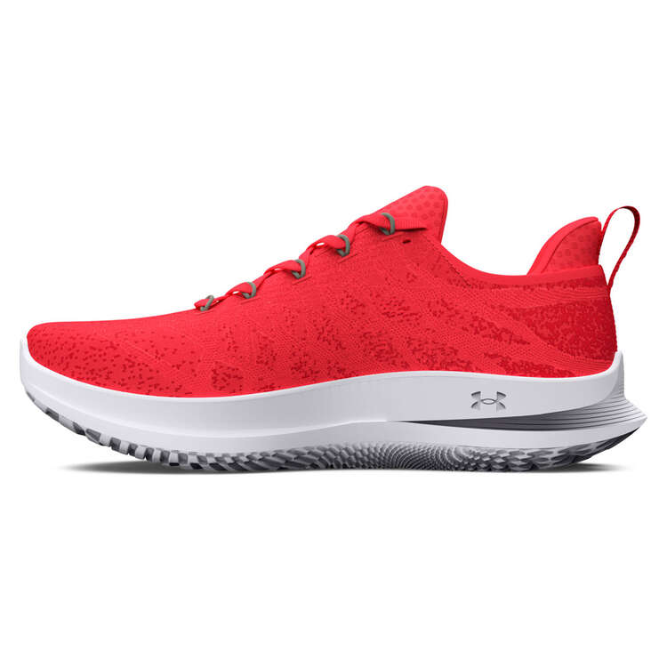 Under Armour Flow Velociti 3 Mens Running Shoes, Pink/Red, rebel_hi-res