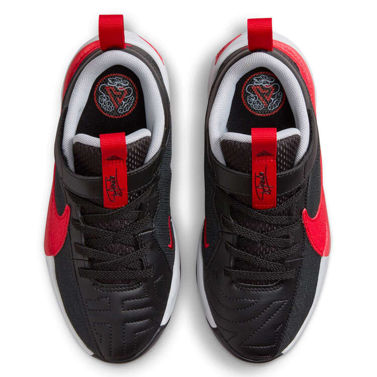 Nike Freak 5 PS Kids Basketball Shoes, Black/Red, rebel_hi-res