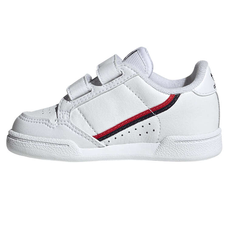 adidas Originals Continental 80 Toddlers Shoes, White, rebel_hi-res