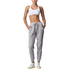 Running Bare Womens Ab Waisted Time Out Lounge Pants, Grey, rebel_hi-res