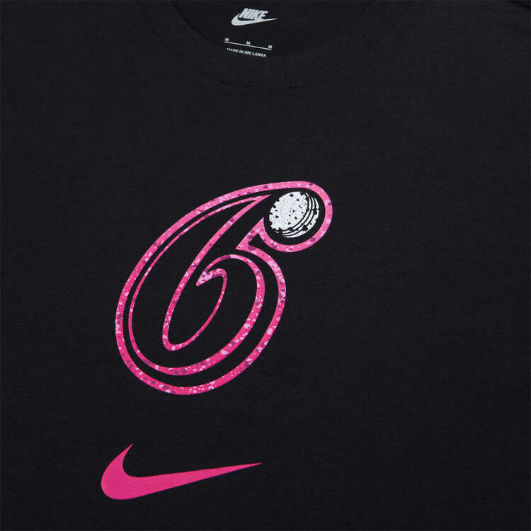 Nike Mens Sydney Sixers Evergreen Tee Black L, Black, rebel_hi-res
