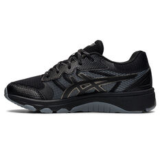 Asics GEL Netburner Professional 3 Kids Netball Shoes Black US 12, Black, rebel_hi-res