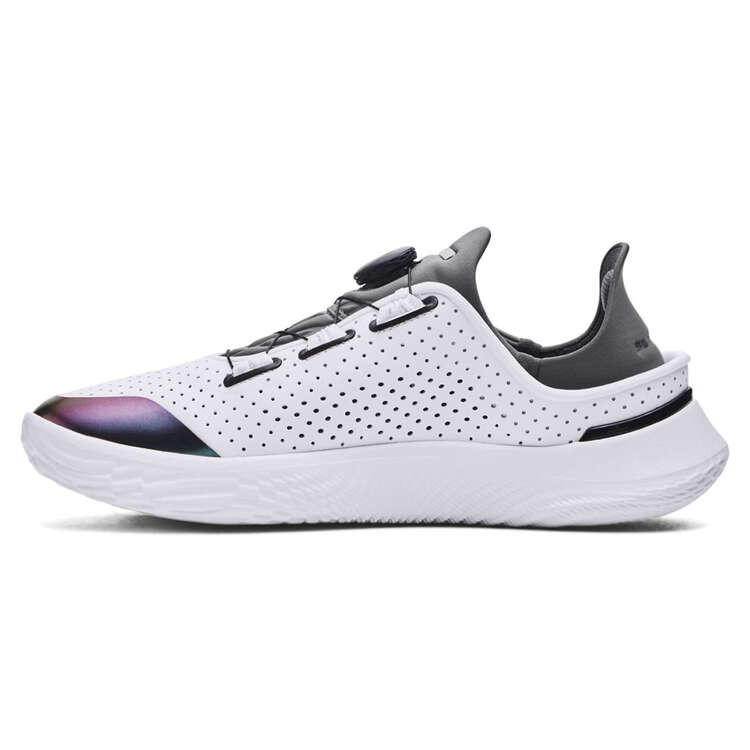 Under Armour SlipSpeed Mens Training Shoes, White/Grey, rebel_hi-res