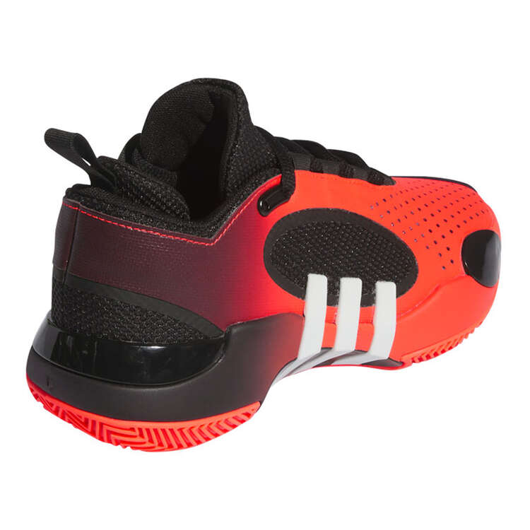 adidas D.O.N. Issue 5 GS Kids Basketball Shoes, Red/Black, rebel_hi-res