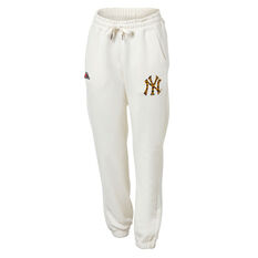 Majestic Womens New York Yankees Animal Player Overdye Pants White XS, White, rebel_hi-res