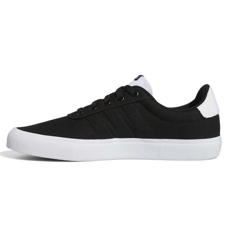 adidas Vulc Raid3r Mens Casual Shoes Black/White US 8, Black/White, rebel_hi-res