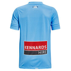 Sydney FC 2021/22 Youth Replica Home Jersey Blue S, Blue, rebel_hi-res