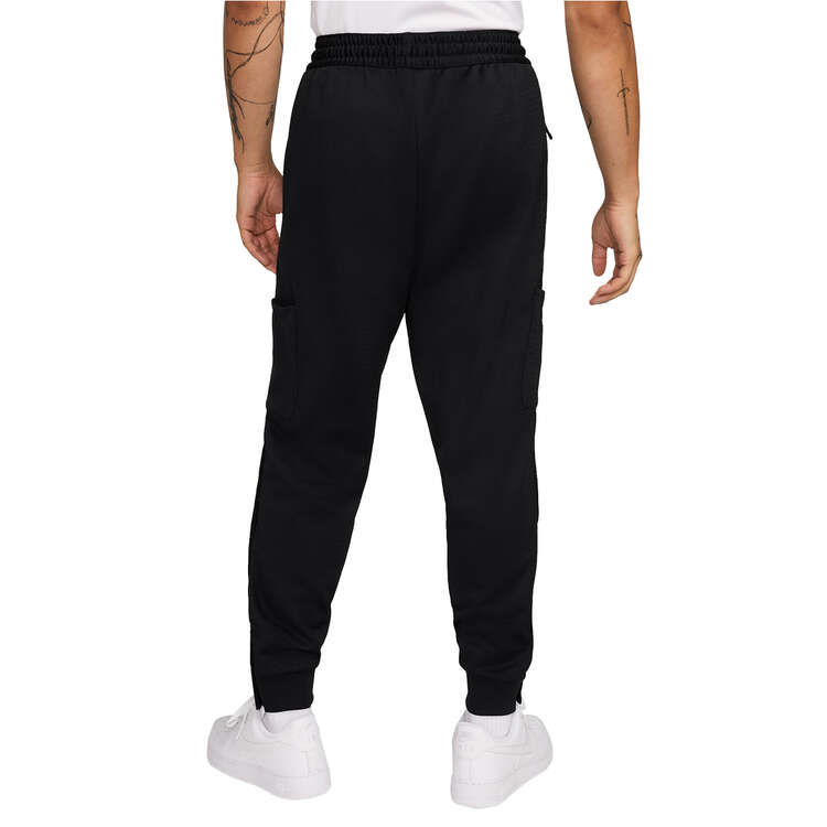 Nike Mens Therma-FIT Basketball Cargo Pants, Black, rebel_hi-res