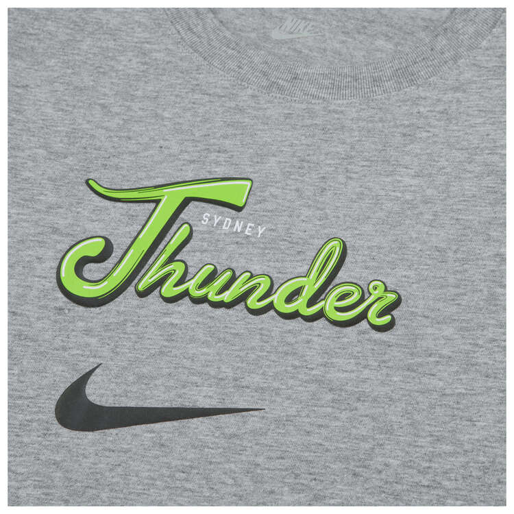 Nike Youth Sydney Thunder Graphic Tee Grey XS, Grey, rebel_hi-res