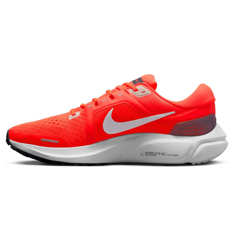 Nike Air Zoom Vomero 16 Mens Running Shoes, Red/White, rebel_hi-res