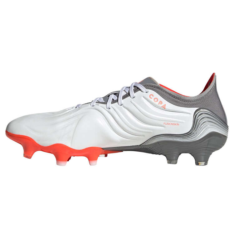 adidas Copa Sense .1 Football Boots, White/Red, rebel_hi-res