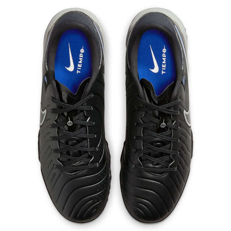 Nike Tiempo Legend 10 Academy Touch and Turf Boots, Black/Silver, rebel_hi-res