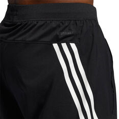 adidas Mens AEROREADY 3-Stripes Shorts, Black, rebel_hi-res