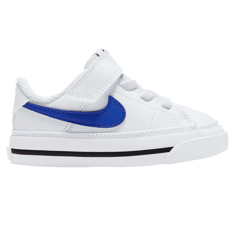 Nike Court Legacy Toddlers Shoes White/Blue US 4, White/Blue, rebel_hi-res