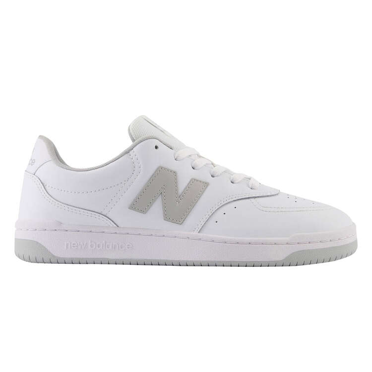 New Balance BB80 V1 Mens Casual Shoes White/Grey US 7, White/Grey, rebel_hi-res