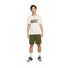 Nike Men's Dri-FIT Camo Graphic Training Tee, White, rebel_hi-res
