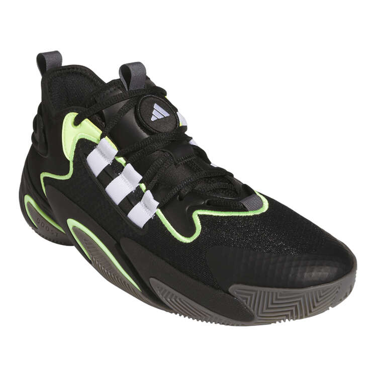 adidas BYW Select Baskteball Shoes, Black/White, rebel_hi-res