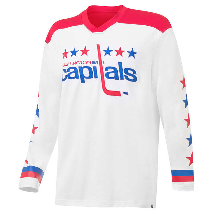 Mens Washington Capitals Name & Number Graphic Crew Sweatshirt