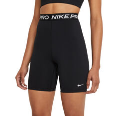 Nike Pro Womens 365 High-Rise 7 Inch Shorts, Black, rebel_hi-res