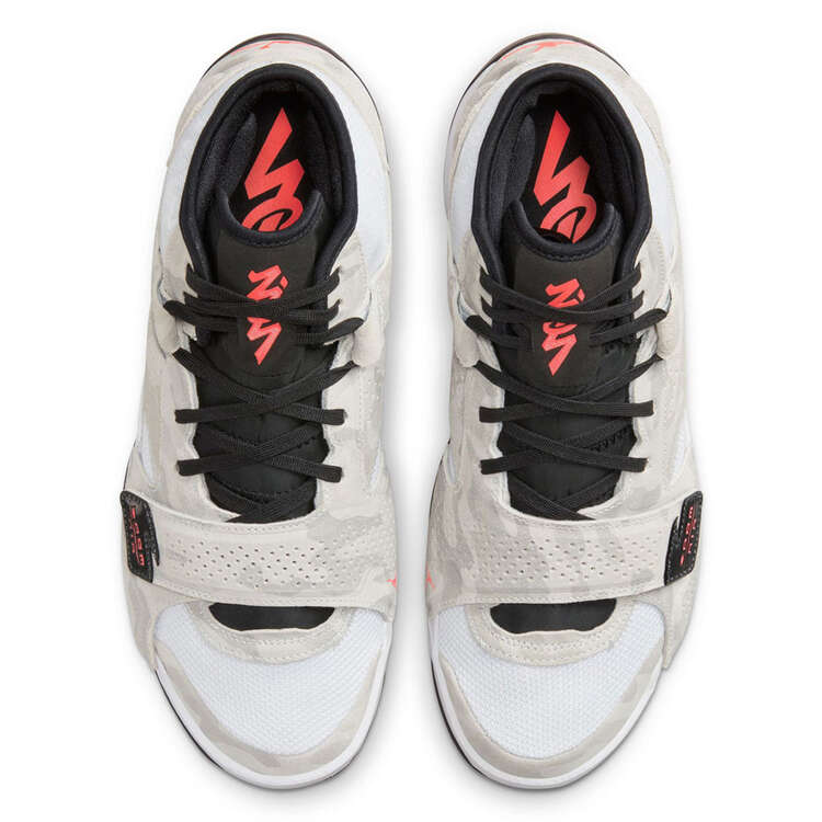 Jordan Zion 2 Basketball Shoes, White/Red, rebel_hi-res