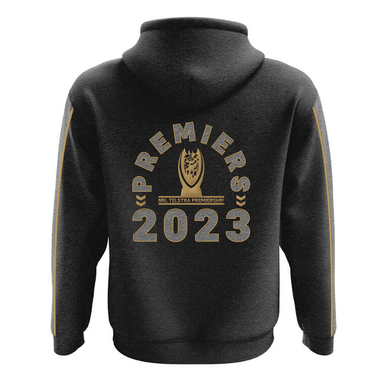 Penrith Panthers 2023 Mens Premiers Hoodie Black, Black, rebel_hi-res