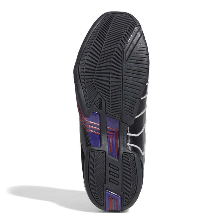 adidas TMAC 3 Restomod Basketball Shoes, Black/Purple, rebel_hi-res