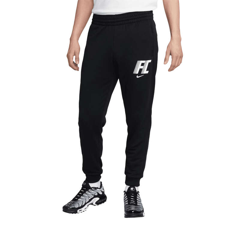 Nike FC Mens Dri-FIT Fleece Football Pants Black S, Black, rebel_hi-res