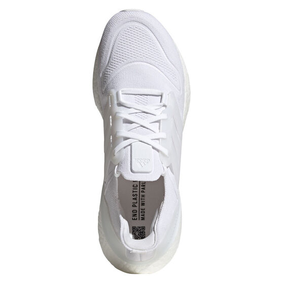 adidas Ultraboost 22 Mens Running Shoes, White, rebel_hi-res