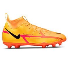 Nike Phantom GT2 Club Dynamic Fit Kids Football Boots Orange/Black US 1, Orange/Black, rebel_hi-res