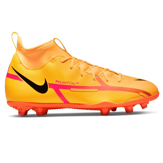 Nike Phantom GT2 Club Dynamic Fit Kids Football Boots, Orange/Black, rebel_hi-res