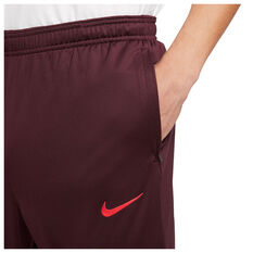 Nike Liverpool FC Mens Strike Dri-FIT Knit Football Track Pants Red L, Red, rebel_hi-res
