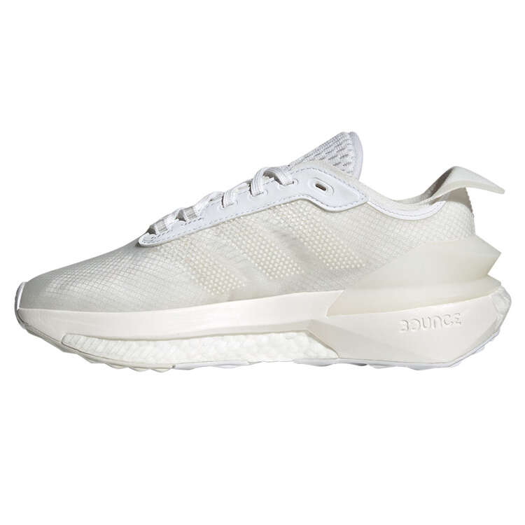 adidas AVRYN GS Kids Casual Shoes, White/Silver, rebel_hi-res