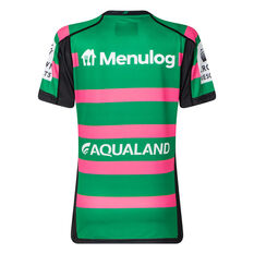South Sydney Rabbitohs 2022 Womens WIL Jersey, Green/Pink, rebel_hi-res