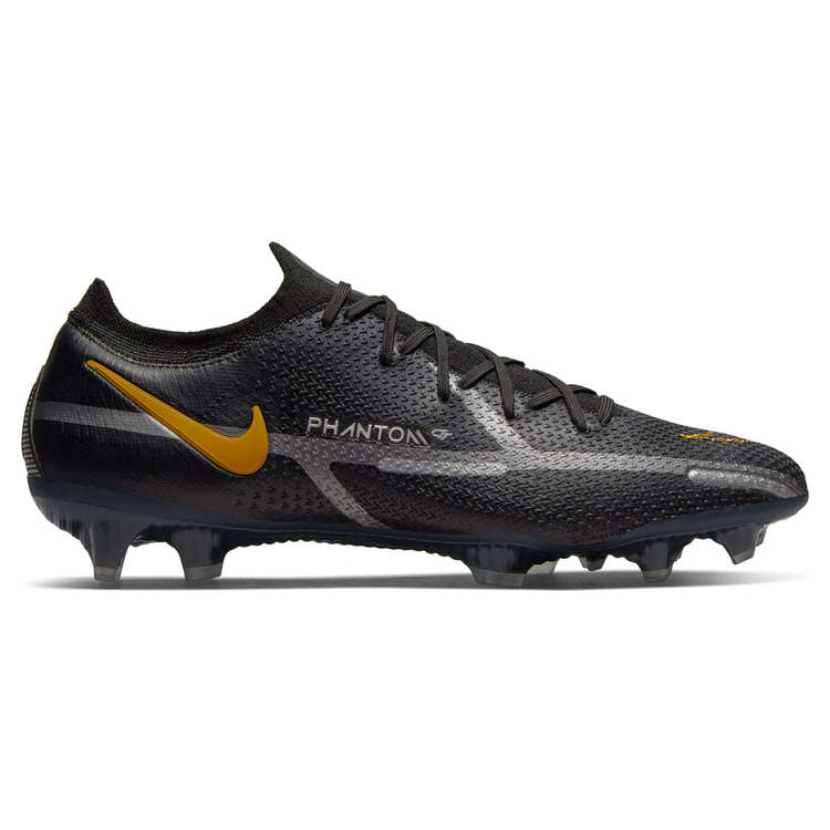 Nike Phantom GT2 Elite Football Boots Black/Gold US Mens 7.5 / Womens 9 US Mens 7.5 / Womens 9, Black/Gold, rebel_hi-res