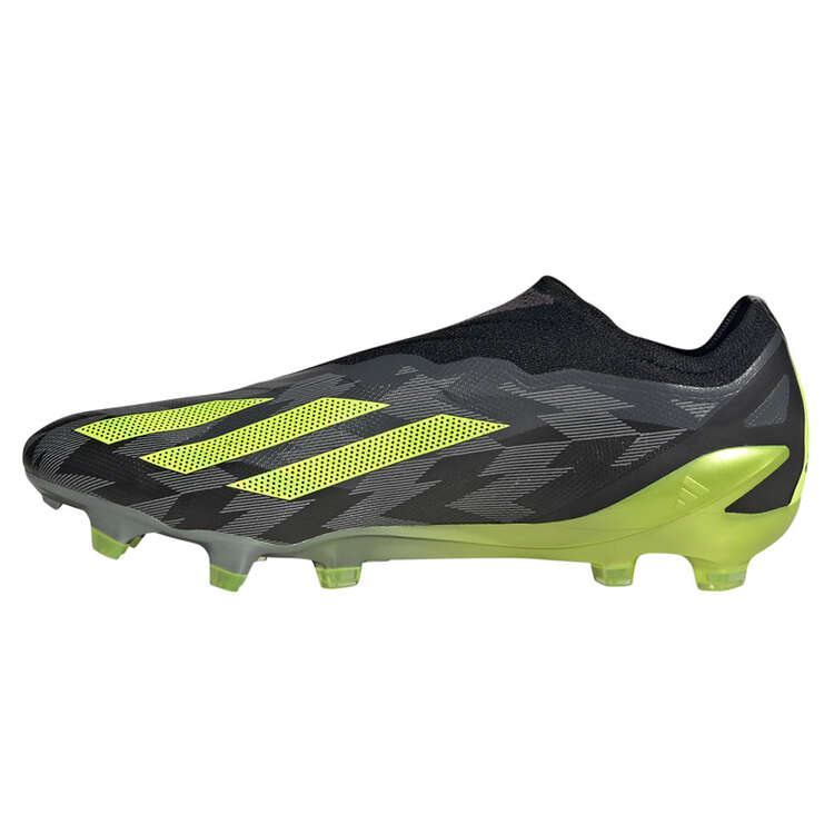adidas X Crazyfast .1 Laceless Football Boots Black/Yellow US Mens 9 / Womens 10, Black/Yellow, rebel_hi-res