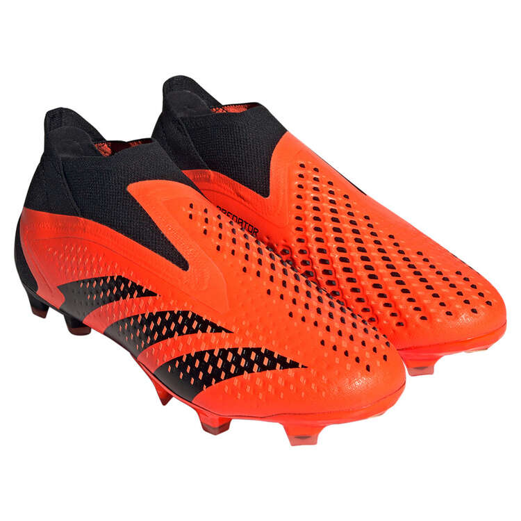 adidas Predator Accuracy + Football Boots Orange/Black US Mens 9 / Womens 10, Orange/Black, rebel_hi-res