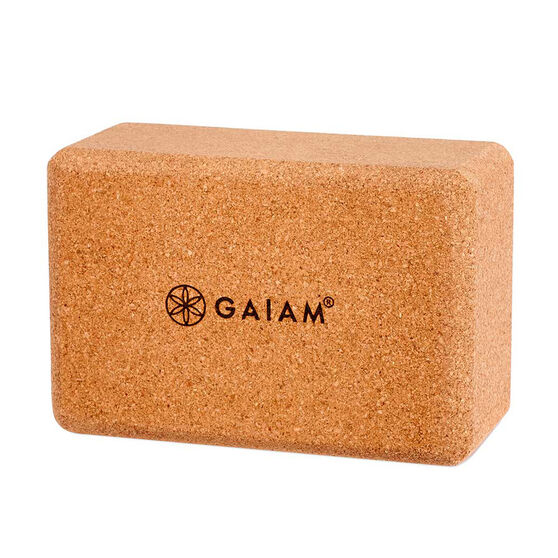 Gaiam Performance Cork Yoga Block, , rebel_hi-res