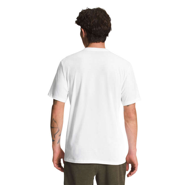 The North Face Mens Half Dome Tee, White, rebel_hi-res