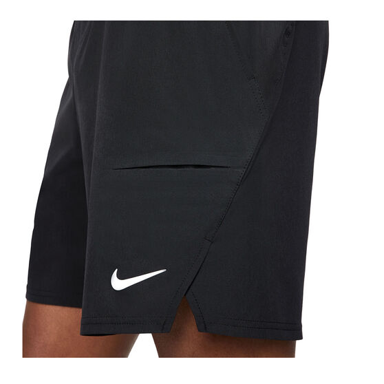 NikeCourt Mens Dri-FIT Advantage Tennis Shorts, Black, rebel_hi-res