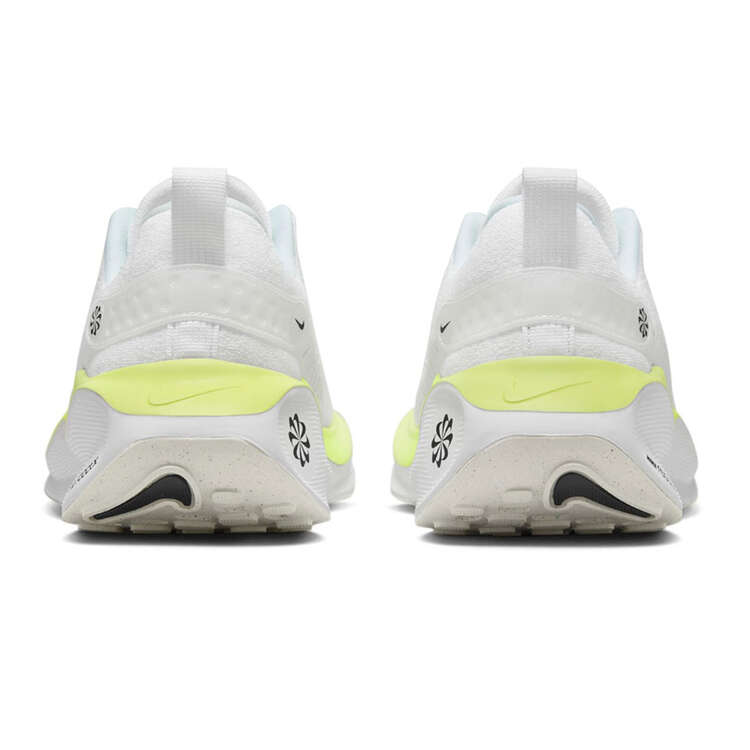 Nike InfinityRN 4 Mens Running Shoes, White/Yellow, rebel_hi-res