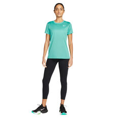 Nike Womens Dri-FIT Legend Training Tee, Turquoise, rebel_hi-res