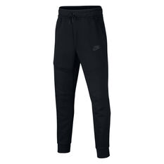 Nike Boys Sportswear Tech Fleece Pants Black XS, Black, rebel_hi-res