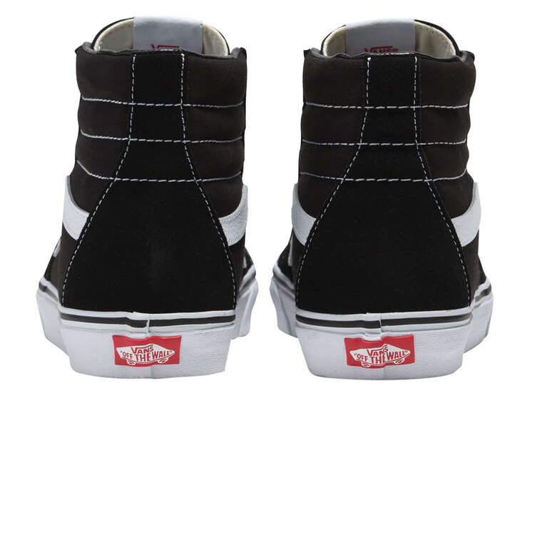 Vans Sk8 Hi Casual Shoes, Black/White, rebel_hi-res