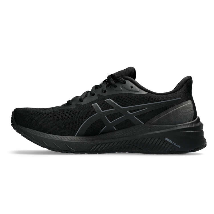 Asics GT 1000 12 Womens Running Shoes, Black/Grey, rebel_hi-res