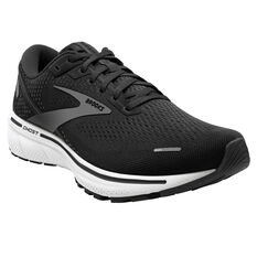 Brooks Ghost 14 Mens Running Shoes Black/White US 8, Black/White, rebel_hi-res