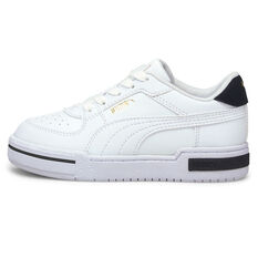 Puma CA Pro Heritage Kids Casual Shoes White/Black US 11, White/Black, rebel_hi-res