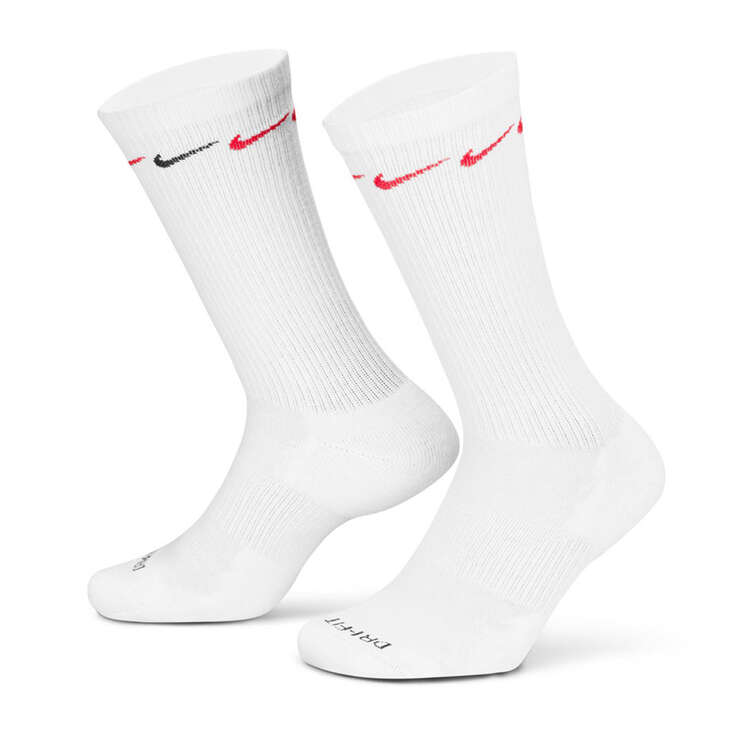 Nike Everyday Plus Cushioned Socks (3 Pack) Multi S, Multi, rebel_hi-res