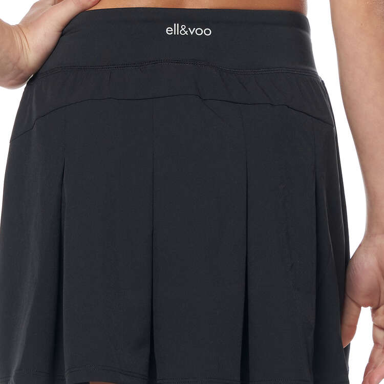 Ell & Voo Girls Essentials Ellie 2 in 1 Skirt, Black, rebel_hi-res