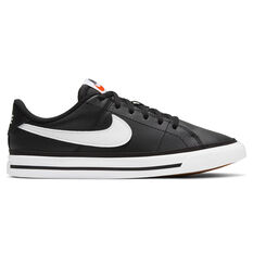 Nike Court Legacy Kids Casual Shoes Black/White US 4, Black/White, rebel_hi-res